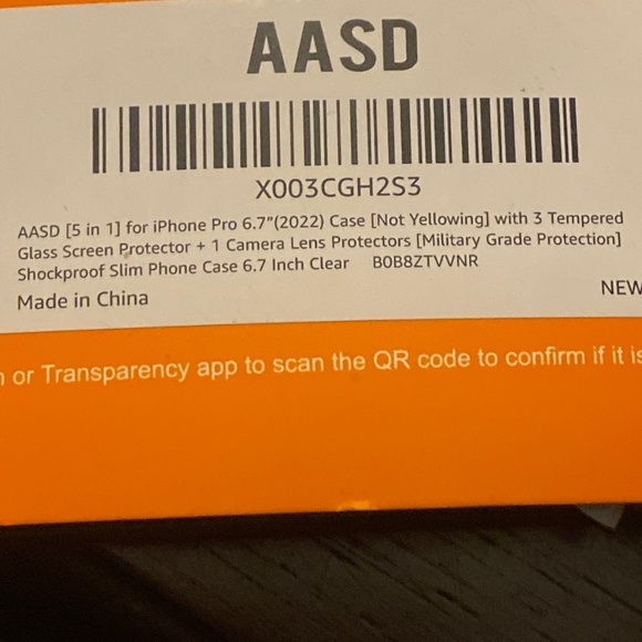 iPhone 14 Pro Max & Plus Clear Case Cover 5 in 1 Protection W/3Pk Glass New - Picture 7 of 7